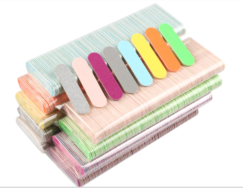 Mini limes à ongles en bois jetables