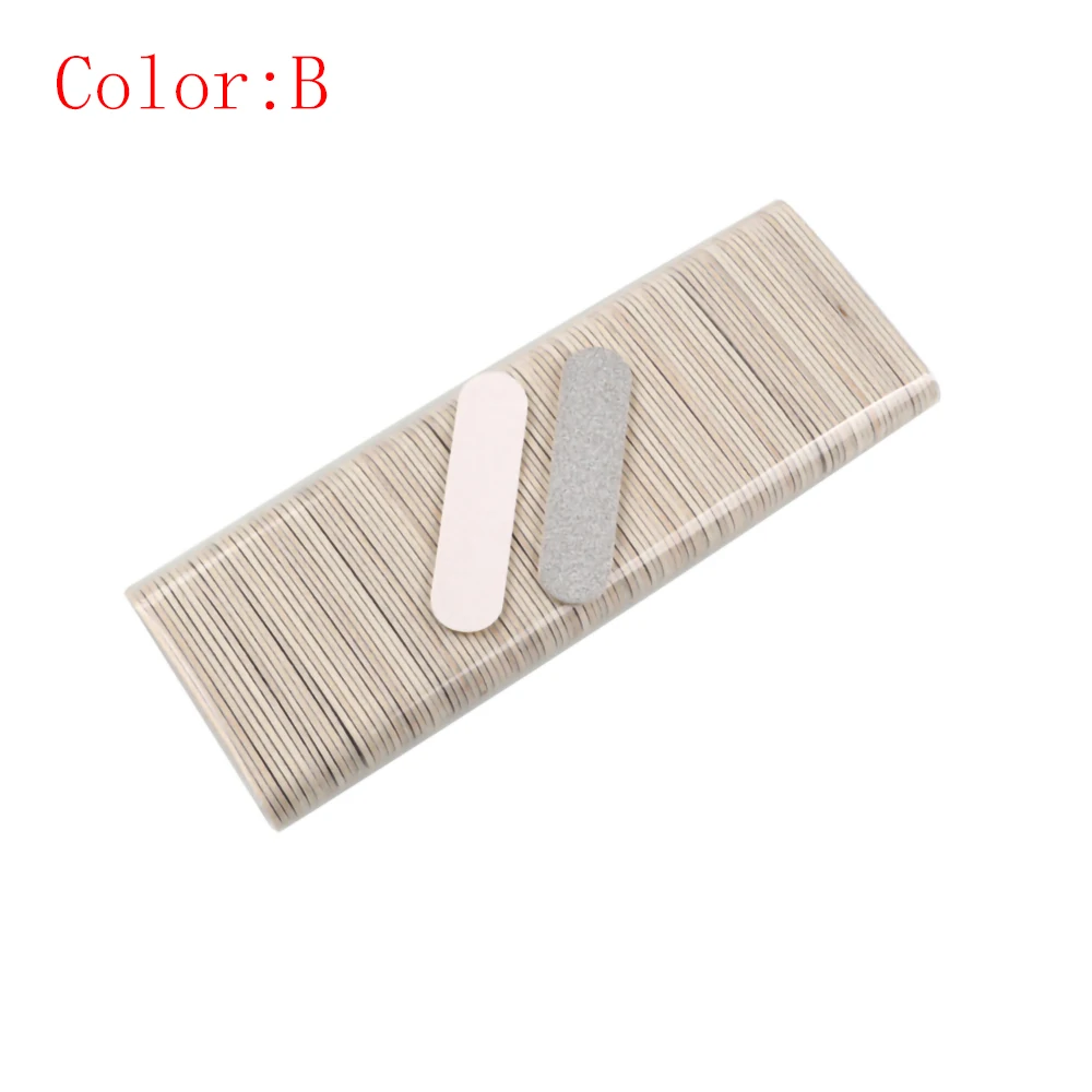 Mini limes à ongles en bois jetables