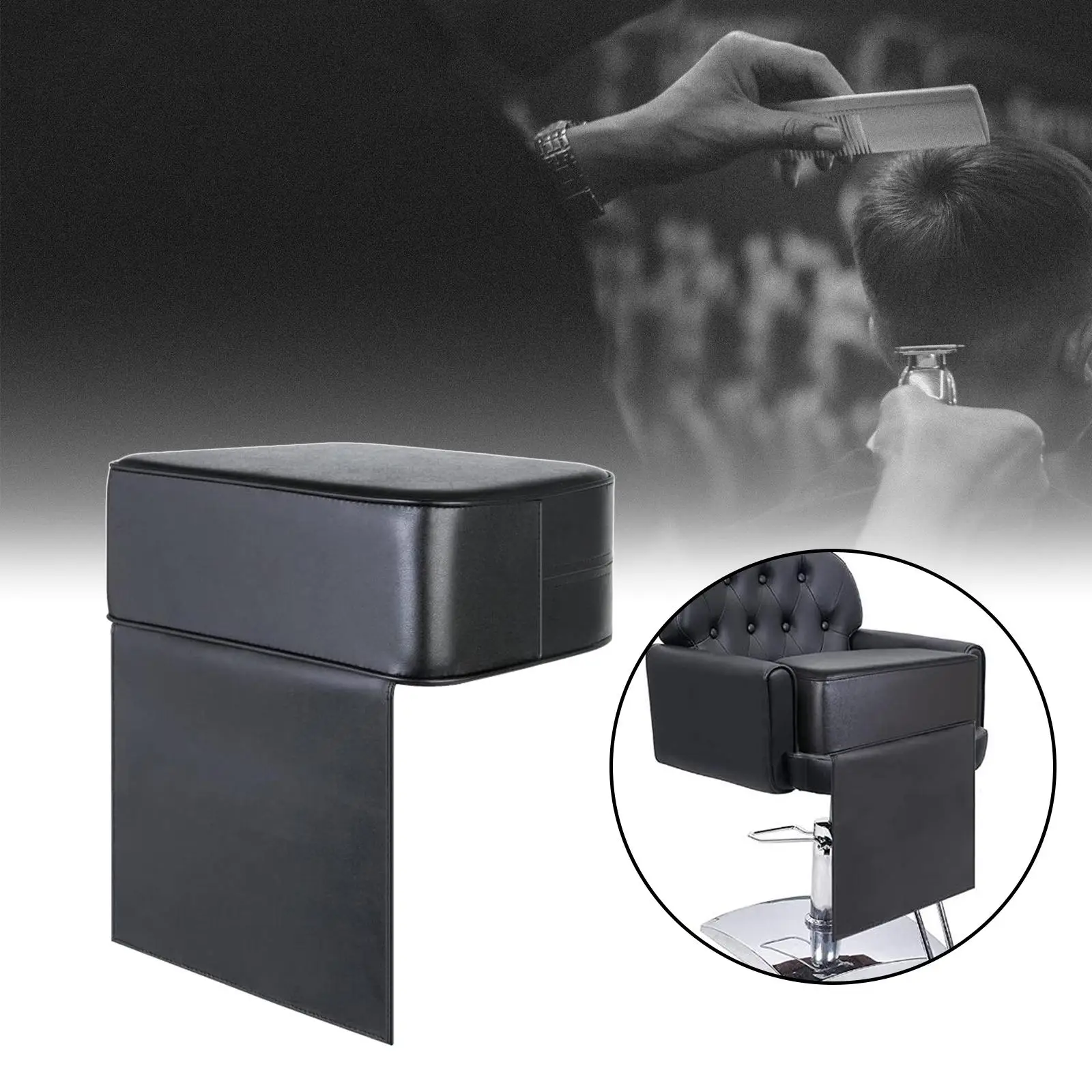 Salon Booster Seat Cushion Cushion for Styling Chair Beauty SPA Equipment Salon SPA Equipment for Barbers Home Clubs Stylists