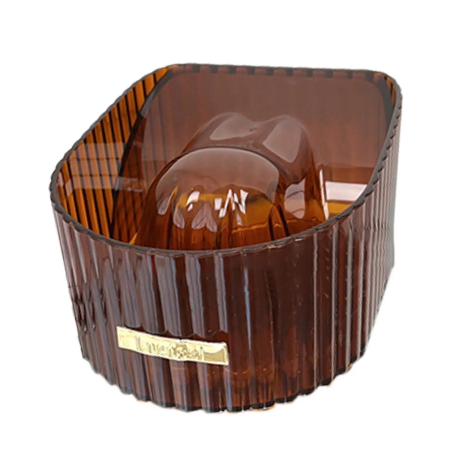 Nail Soaking Bowl Compact Soak Off Gel Polish Remover Bowl for Nail Cleaning Soften Dead Skin Salon Home Nail Art Nail SPA