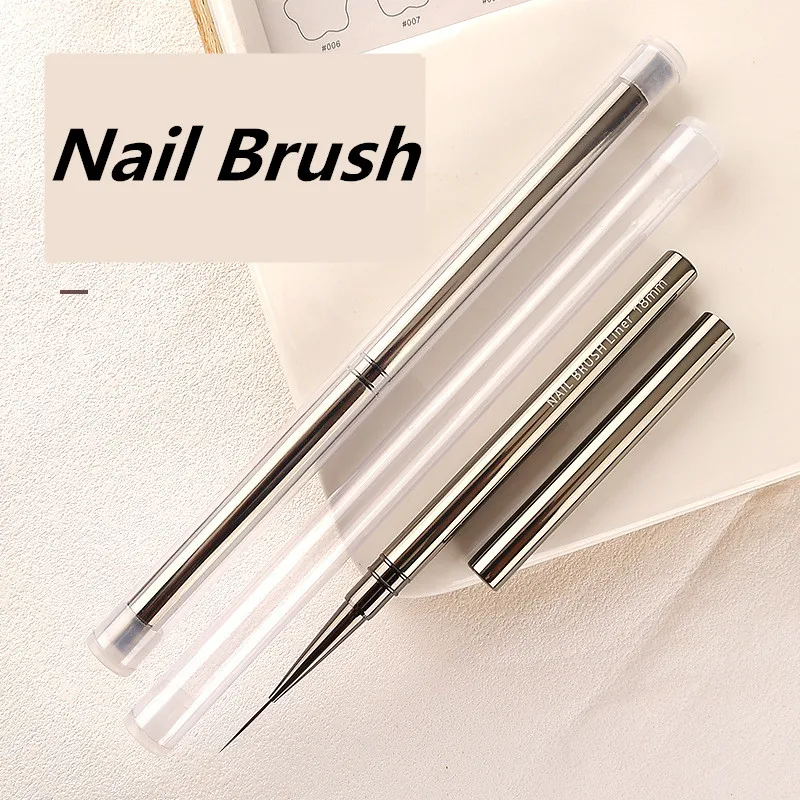Ensemble de pinceaux liner pour vernis à ongles gel