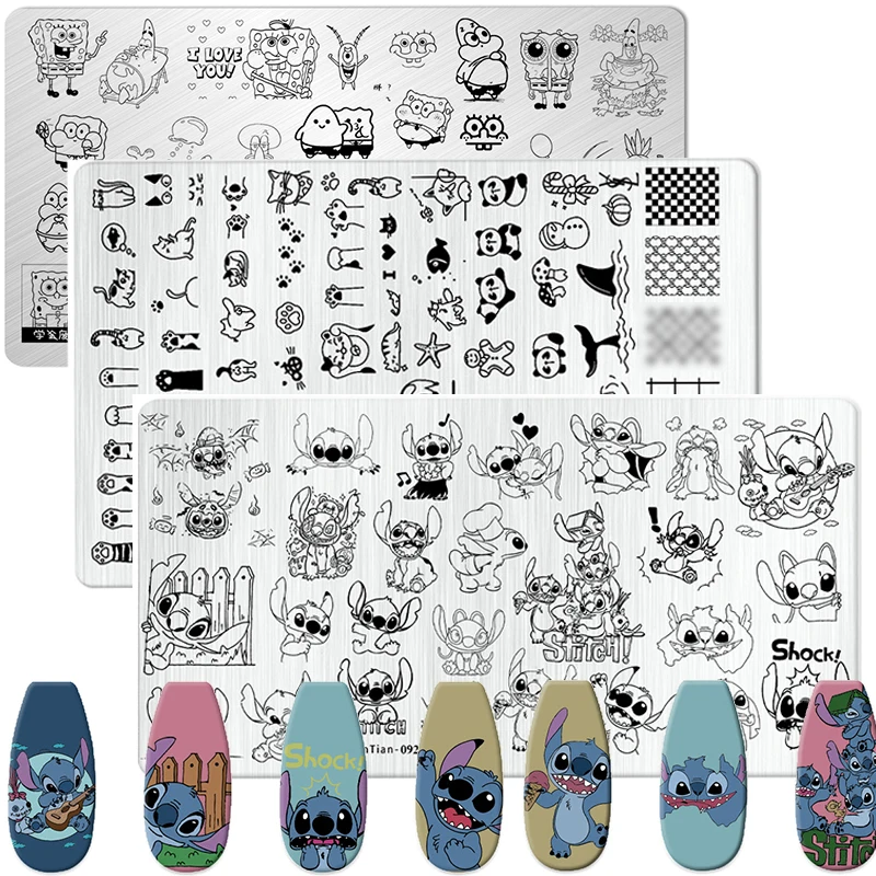 Plaque De Stamping Nail Art